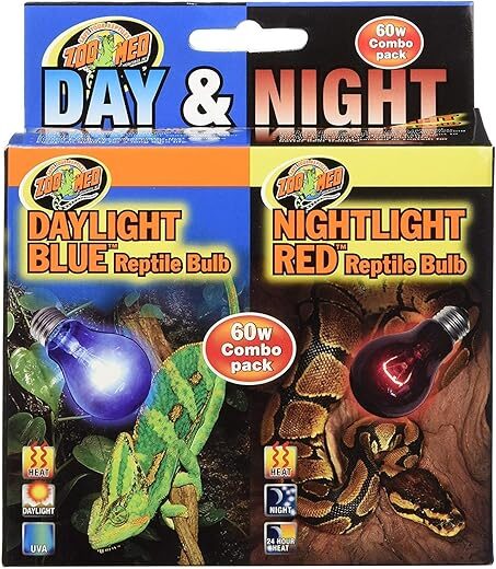 Zoo Med Day & Night Reptile Bulb Combo