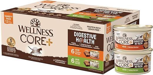 Wellness Digestive Health Grain-Free Wet Cat Food