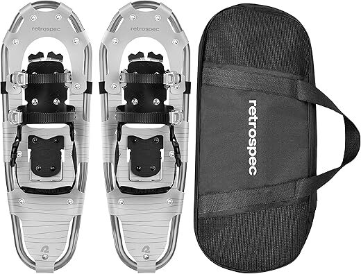 Retrospec Drifter Snowshoe – Aluminum Frames & Double-Rachet Binding