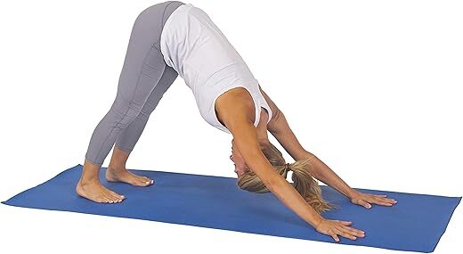 Sunny Health & Fitness Durable Non-Slip Lightweight Yoga Mat