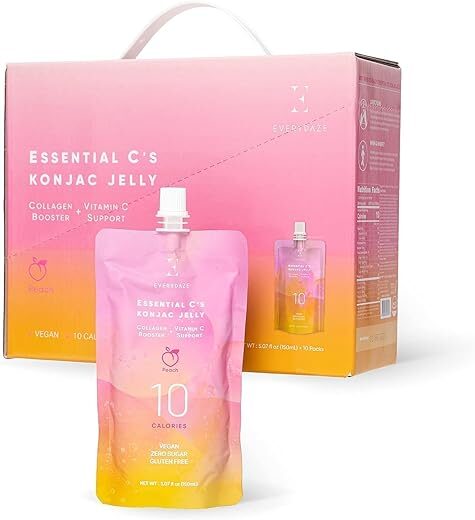 EVERYDAZE Essential C’s Collagen And Vitamin C Konjac Jelly