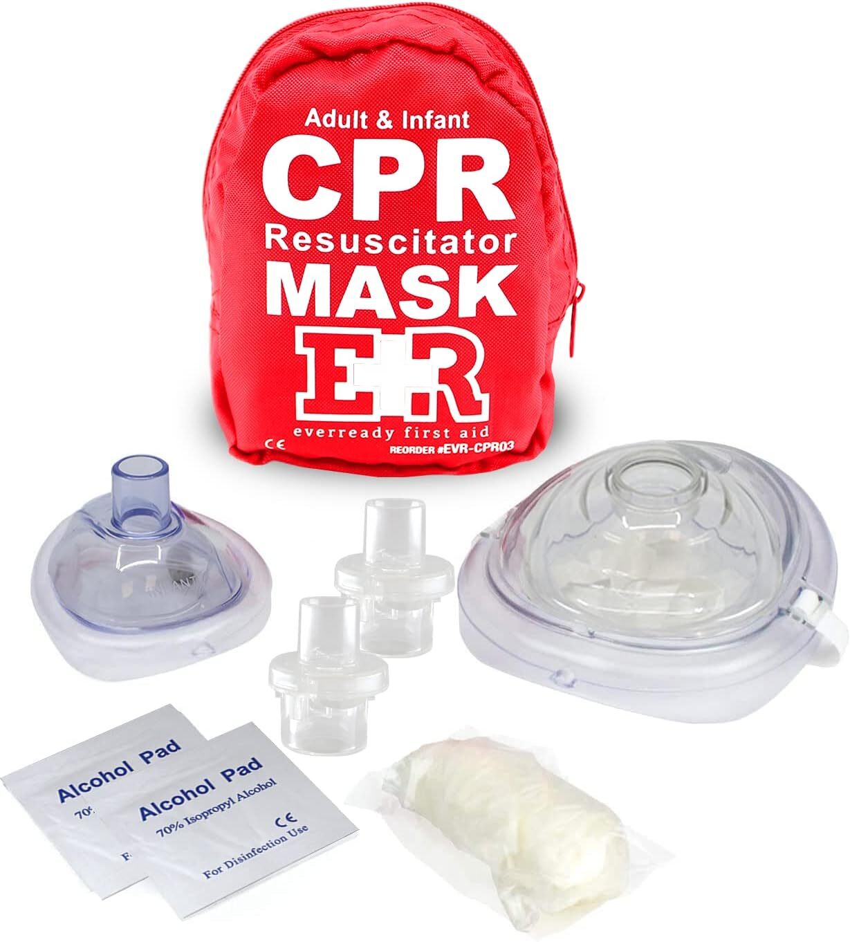 Ever Ready First Aid First Aid CPR Mask Combo Kit