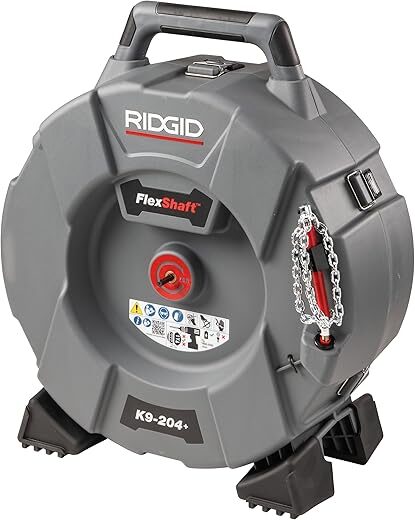 RIDGID FlexShaft K9-204+ Drain Cleaning Machine