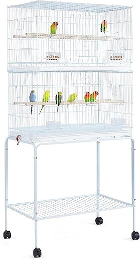 Yaheetech Flight Bird Cages With Rolling Stand
