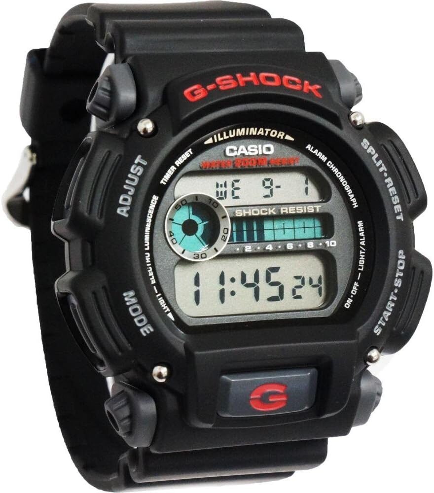 Casio G-Shock DW9052-1V Black Resin Watch
