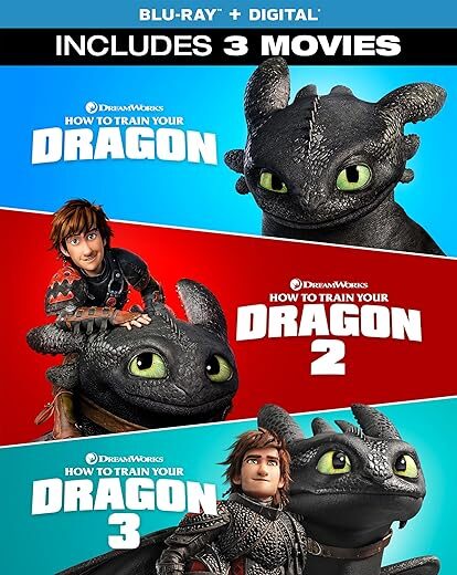 How To Train Your Dragon: 3-Movie Collection – Blu-ray + Digital