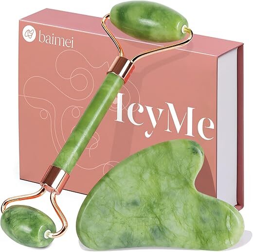 BAIMEI IcyMe Gua Sha & Jade Roller