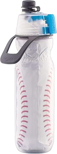 O2COOL Insulated Water Misting Squeeze Bottle