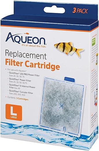 Aqueon Large Replacement Filter Cartridges, QuietFlow