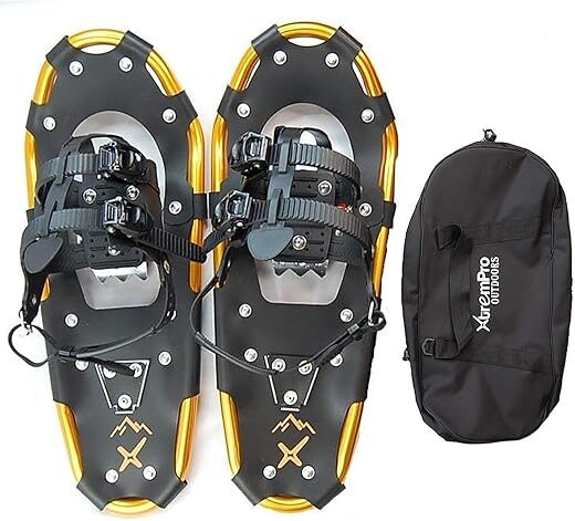 XtremPro Lightweight Aluminum Snowshoes With Crampons