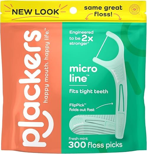 Plackers Micro Line Dental Floss Picks