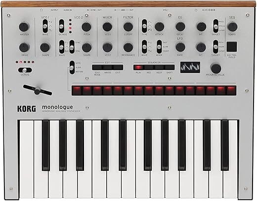 Korg Monophonic Analog Synthesizer with Presets MONOLOGUESV