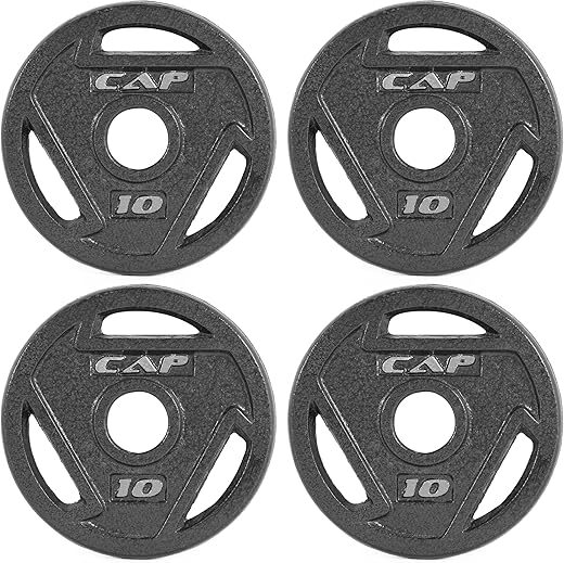 Cap Barbell Olympic Grip Weight Plate Options