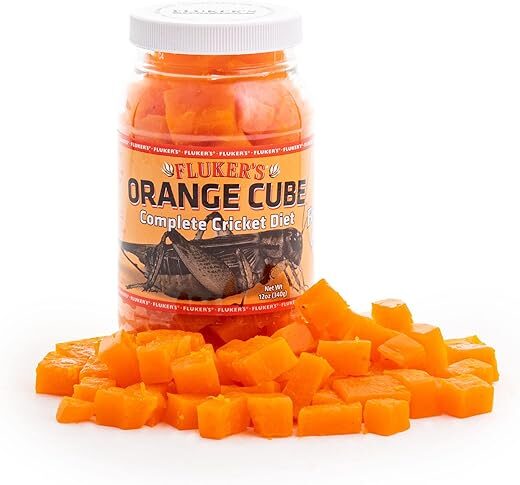 Fluker’s Orange Cube Complete Cricket Diet, 12 oz