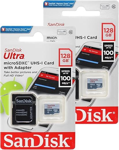 SanDisk 256GB Ultra MicroSD Cards