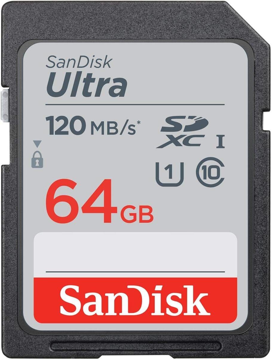 SanDisk 64GB Ultra SDXC Memory Card
