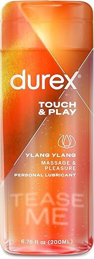 Durex Sensual Massage & Play Gel, 6.76 oz