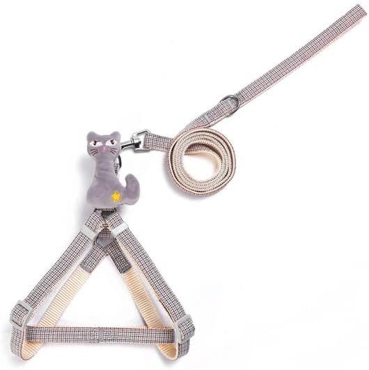 Generic Small Pet Harness And Leash Set