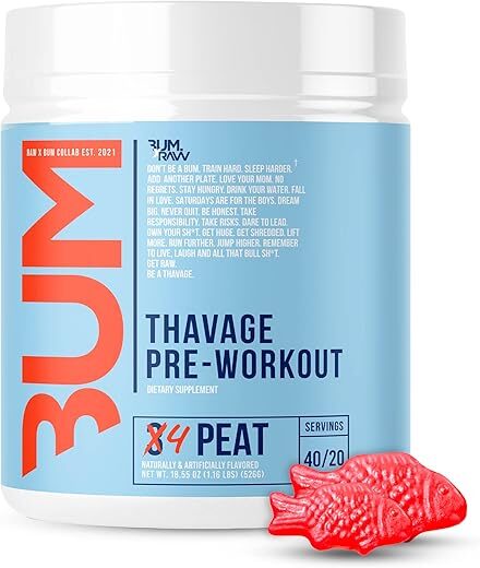 RAW Thavage Pre Workout Powder