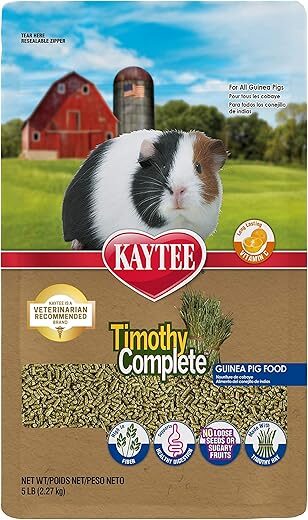 Kaytee Timothy Complete Guinea Pig Food
