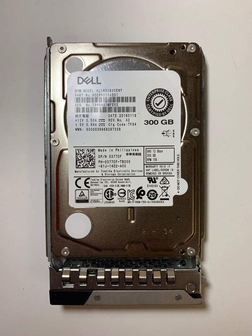 Toshiba 300GB 15K RPM SAS HDD