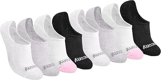 Saucony Women’s Cushioned No Show Liner Socks