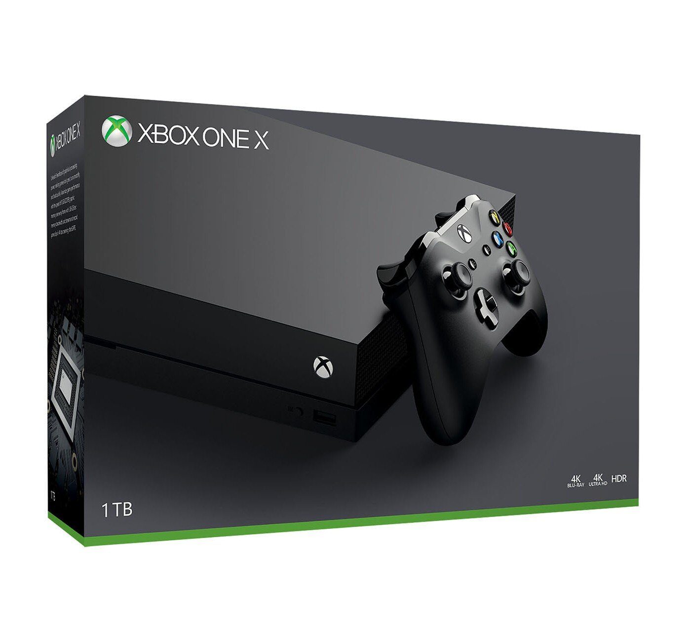 Xbox Xbox One X 1Tb Console With Wireless Controller
